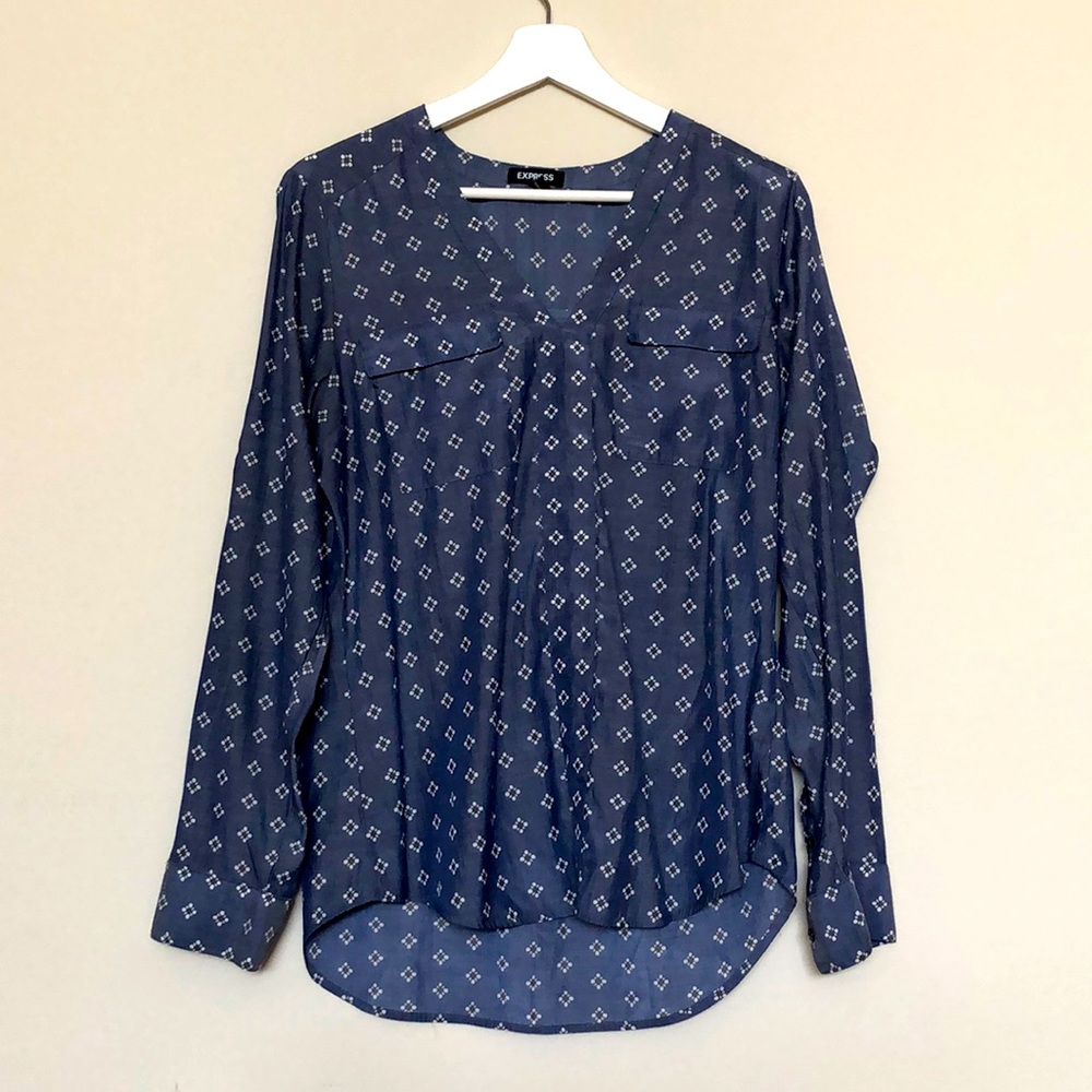 Blue Express Top